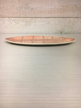 Load image into Gallery viewer, Peach and Purple Plaid Platter
