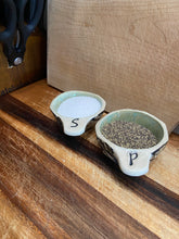 Load image into Gallery viewer, Black Accent Salt &amp; Pepper Bowls
