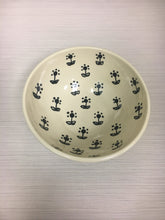 Load image into Gallery viewer, Handmade Ceramic Bowl with Black Flower Design
